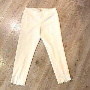 Ellen Tracy Stylish Cream Pants